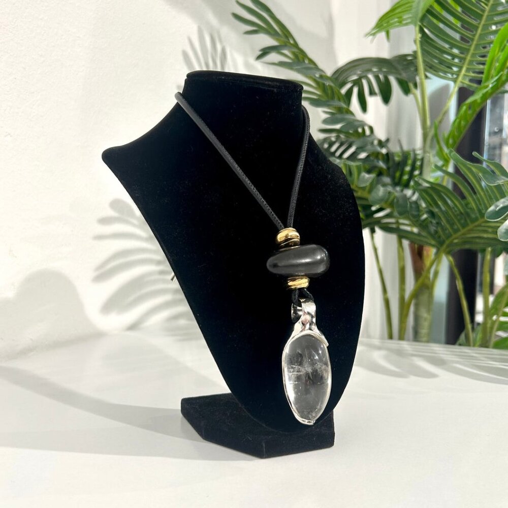 Balenciaga Sculptural Pendant Necklace